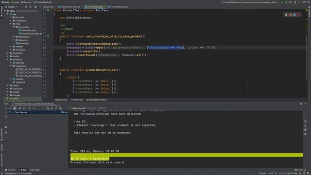 Request Validation using Test Driven Development | Laravel, PHP #3 смотреть онлайн