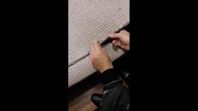 Как состыковать ковролин.... смотреть онлайн