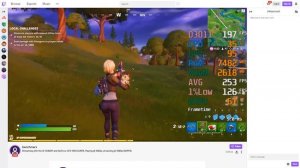 OBS Streaming with the i5-10400F and GTX 1650 SUPER -- Fortnite Twitch Streaming FPS Test