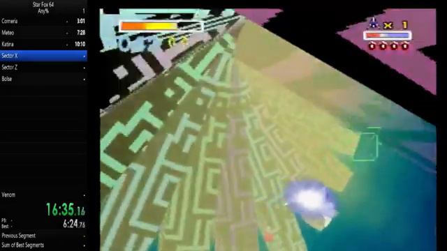 Star Fox 64 Any% Speedrun in 27:18 смотреть онлайн