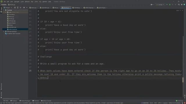 #12 If-else Condition Statement Challenge | Python Tutorial смотреть онлайн