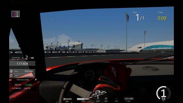 Assetto Corsa - Ferrari F40 Yas Marina Abu Dhabi смотреть онлайн