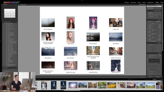 Lightroom CC tutorial - How to make contact sheets In Lightroom 6 смотреть онлайн
