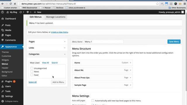 WordPress categories in depth part 2 смотреть онлайн