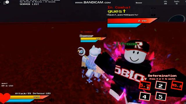 Roblox - Undertale Test Place Reborn - chara vs asriel смотреть онлайн