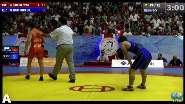 Golden Grand Prix-2014: За бронзу. У.Надырбек уулу (KGZ) — A.Санчез Парра (ISP) смотреть онлайн