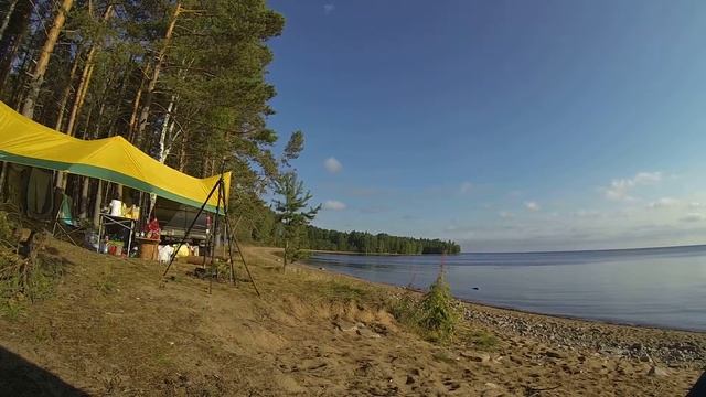 Рассвет на берегу Онежского озера смотреть онлайн