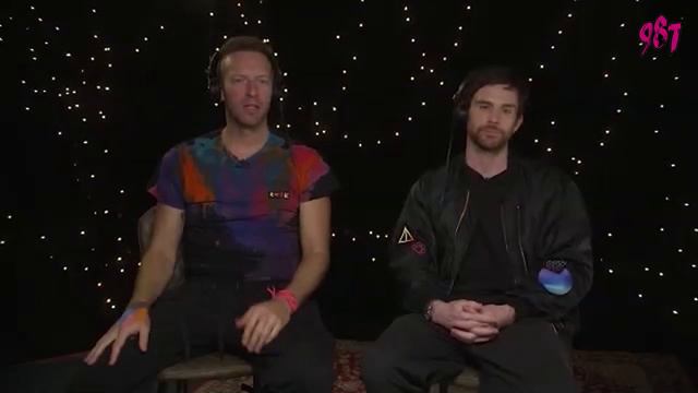 987 DJ Joakim Joakim shares with Coldplay how they saved his life | 987 Interviews Coldplay смотреть онлайн