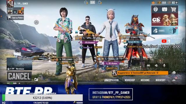 ? Lets Fight For Power | Bgmi Live | BTF PP GAMER | #Pubg #telugulive #bgmi 353 смотреть онлайн