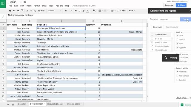 Advanced Find and Replace in Google Sheets смотреть онлайн