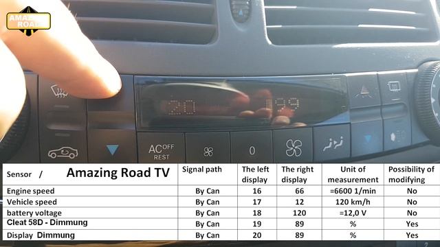 Mercedes W211 Hidden features climate control / Diagnostics the Engineering menu on W211, W219 смотреть онлайн