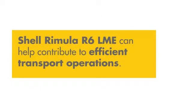 Shell Rimula R6 LME 5W-30 смотреть онлайн