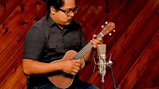 Timber Concert Ukulele by Ortega Guitars - Solid Mahogany Top - RU11 смотреть онлайн