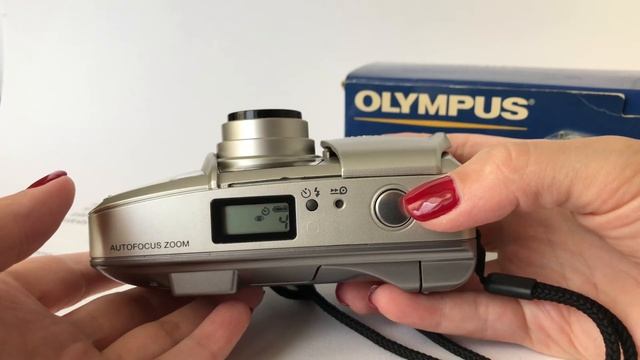35mm film camera Olympus SuperZoom 76S with zoom 38-76mm смотреть онлайн