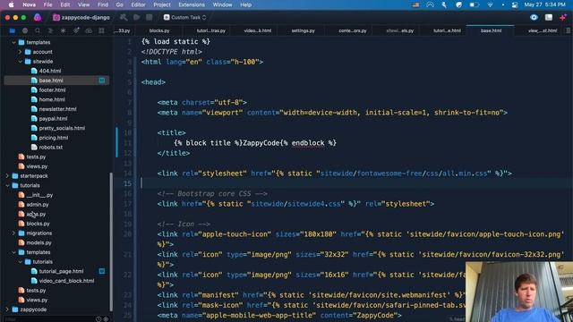 Default and Specific Titles Using Django Blocks смотреть онлайн