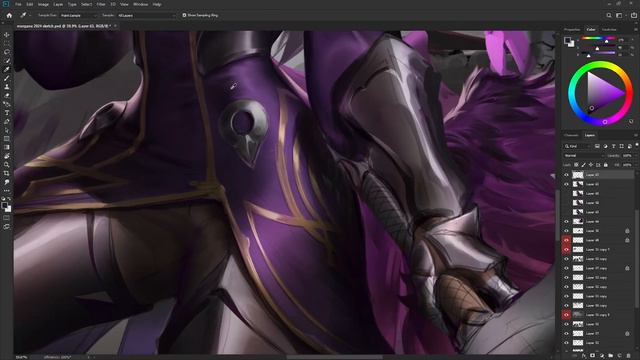 Morgana - Fanart Speedpaint смотреть онлайн