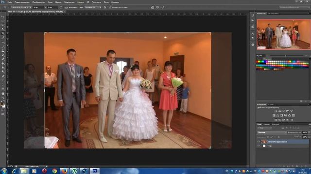 Кадрирование в Photoshop CS6 смотреть онлайн