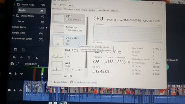 Performa Dell Vostro 14 3401 смотреть онлайн