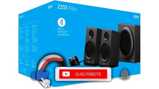 ? MEJOR SISTEMA DE ALTAVOCES CON SUBWOOFER - Logitech Z333 2.1 ¿El MEJOR SISTEMA DE ALTAVOCES? ✔️ смотреть онлайн