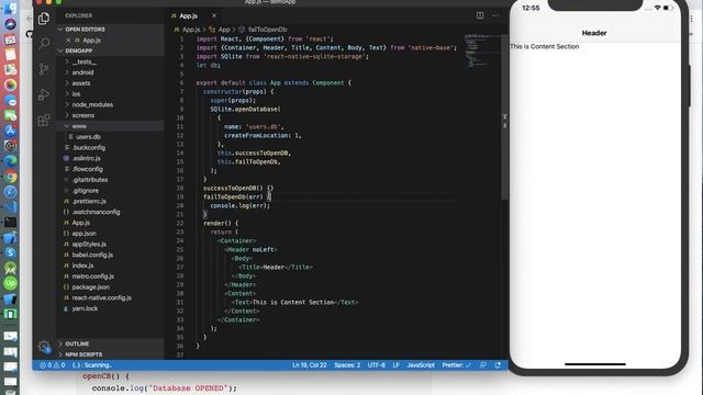 #16 How To Open Pre Populated SQLite Database In React Native 0.60+ ? смотреть онлайн
