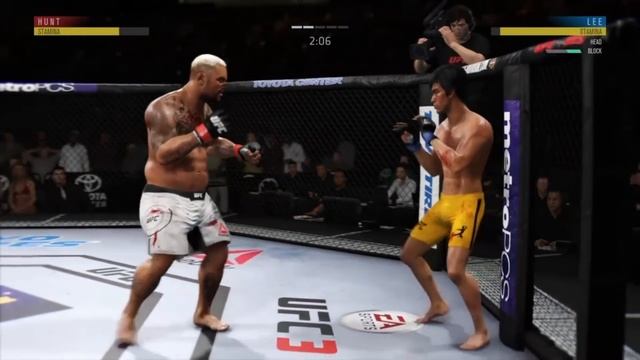 MARK HUNT VS BRUCE LEE | UFC 3 BRUTAL FIGHT | UFC 3 K1 RULES | UFC 3 OPEN WEIGHT BOUT | UFC 3 2020 смотреть онлайн