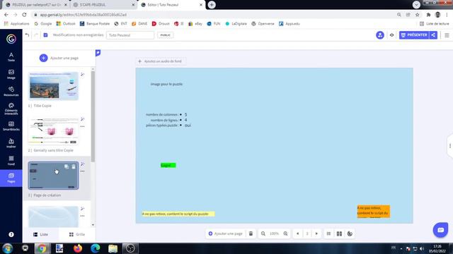 Tutoriel extension SCAPE : PEUZEUL (transformer image en puzzle) смотреть онлайн