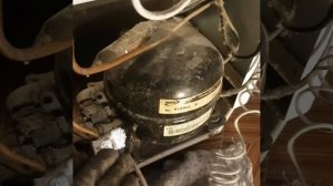 Сломался Мир 149 двух моторный Позис.Пришел на заявку морозилку делать.