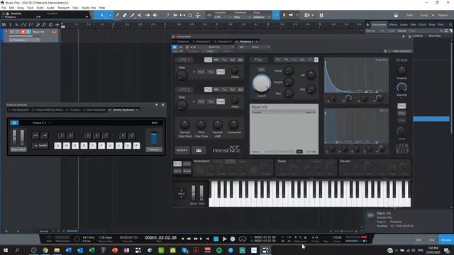 Creating Drum Loops In Studio One Prime using only your computer keyboard! смотреть онлайн