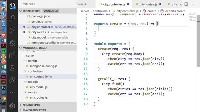 Week 2, Day 4 - Full-Stack MERN Part 1 (Express Modularization) смотреть онлайн