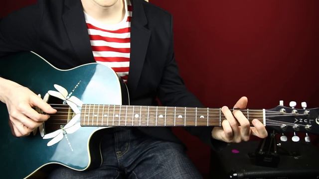 Как играть фингерпикинг акустический блюз на гитаре - Shake That Thing - Уроки игры на гитаре смотреть онлайн