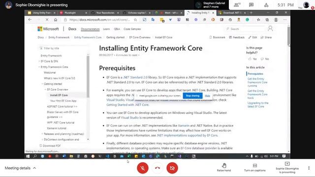 Using Entity Framework in .Net by Sophie Obomighie [GirlLEAD Community Webinar] смотреть онлайн