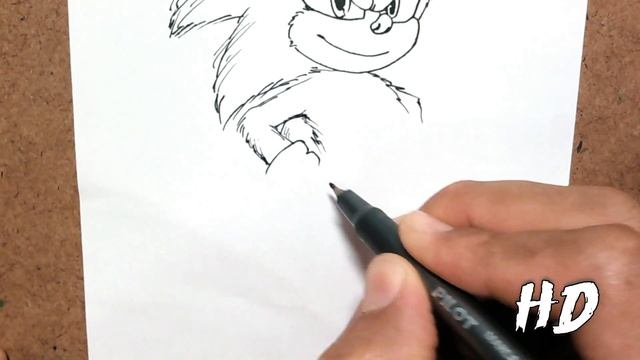 Cómo dibujar el Sonic muy fácil ? смотреть онлайн