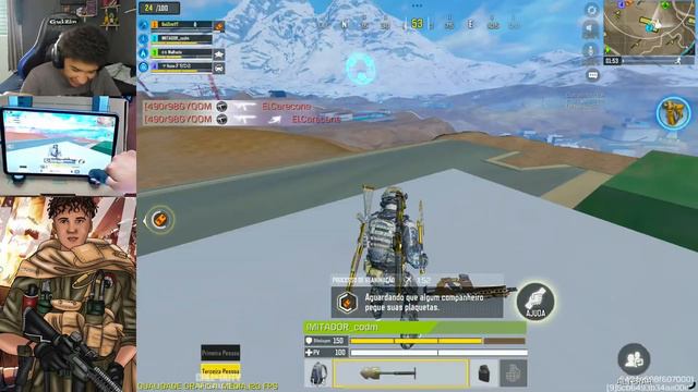 🔴AO VIVO - fui banido novamente!! COD MOBILE смотреть онлайн