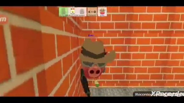 Chicken gun duel game