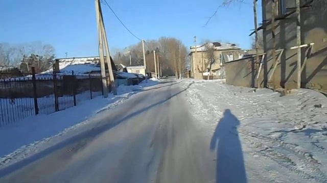 Караганда | переулок Авиаторов зимой | с маркировкой "А" смотреть онлайн