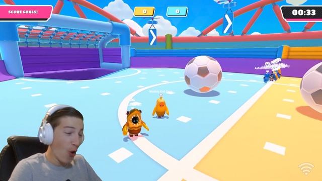 Can YOU Survive Fall Guys Squid Game? смотреть онлайн