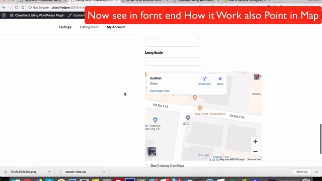 How to add Import Locations in Classified Listing WordPress Plugin смотреть онлайн