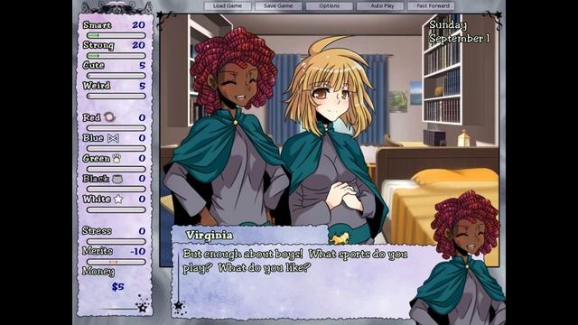 Magical Diary visual novel first steps gameplay without commentary смотреть онлайн