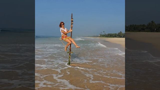 пляж Long Beach, Коггала, Шри-Ланка смотреть онлайн