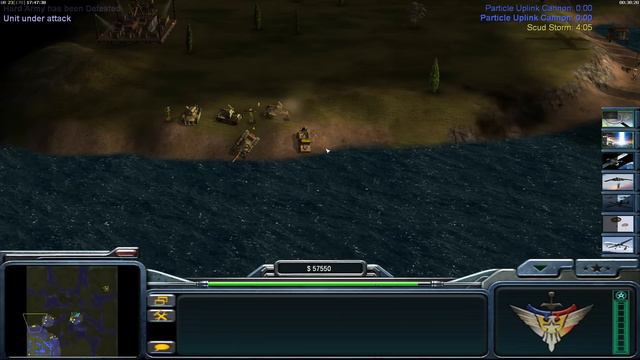 USA Super Weapon $10k - Command & Conquer Generals Zero Hour - 1 vs 6 HARD Gameplay смотреть онлайн