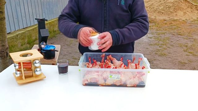 РЕЦЕПТ ПРИГОТОВЛЕНИЯ КУРИНЫХ НОЖЕК НА ГРИЛЕ !!! смотреть онлайн