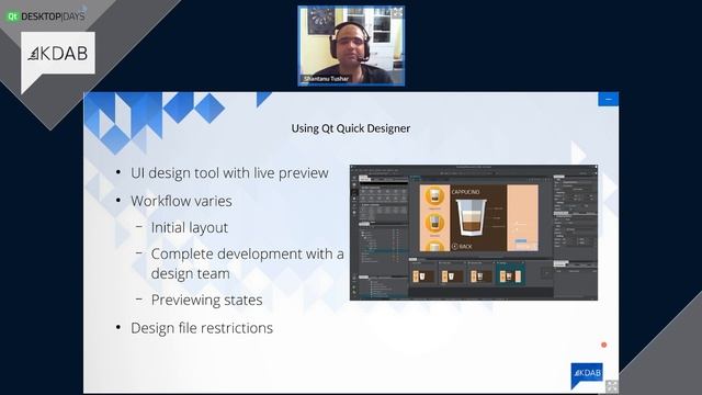 QtDD - Using QtQuick Designer for Desktop Applications смотреть онлайн