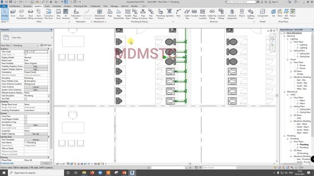Revit MEP - Part 17 - Plumbing (Drainage and Water Supply) смотреть онлайн