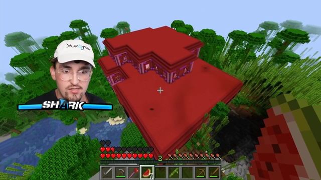 Minecraft, But My Hearts = World Size смотреть онлайн