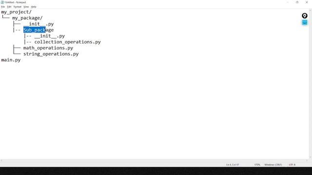 Python Tutorial for Beginners in Hindi | Package in Python | __init__.py in Python | Python Package смотреть онлайн