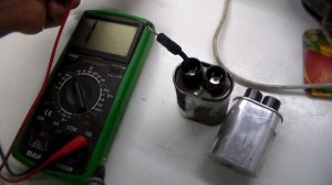 Самый быстрый способ проверить конденсатор микроволновки