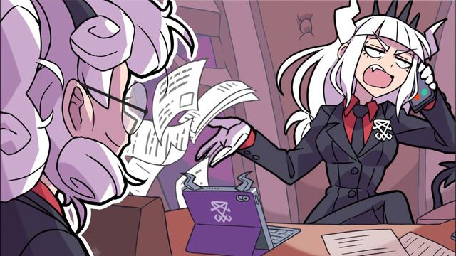 【Helltaker Comic】Pandemonica's Business Day