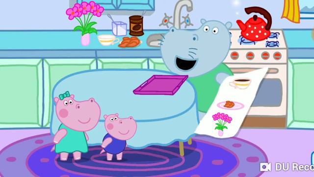 Прохождение игры День рождения у мамы Бегемотика.Birthday party смотреть онлайн