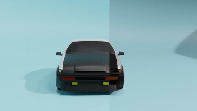 3D Modelling / Asset Creation Toyota AE86 ハチロク Showreel смотреть онлайн
