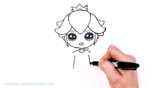 How to Draw Princess Peach | Super Mario смотреть онлайн